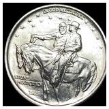1925 Stone Mountain Silver Half Dollar CHOICE  BU
