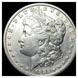 1885 Silver Morgan Dollar LIGHTLY CIRCULATED
