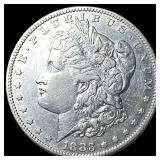 1883 Morgan Silver Dollar NEARLY UNCIRCULATED