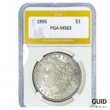 1896 Morgan Silver Dollar PGA MS63