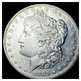 1884-S Silver Morgan Dollar NEARLY UNCIRCULATED