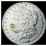 1886-S Silver Morgan Dollar LIGHTLY CIRCULATED