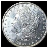 1887 Morgan Silver Dollar UNCIRCULATED