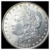 1887 Morgan Silver Dollar UNCIRCULATED