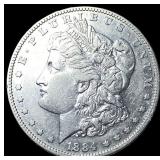 1884-S Silver Morgan Dollar NEARLY UNCIRCULATED