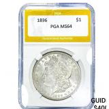 1896 Morgan Silver Dollar PGA MS64