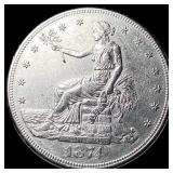1874-S Silver Trade Dollar CLOSELY  UNCIRCULATED