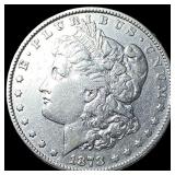 1878 Silver Morgan Dollar ABOUT UNCIRCULATED