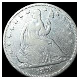 1876 Seated Liberty Half Dollar HIGH GRADE
