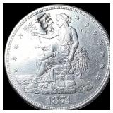 1874-S Silver Trade Dollar HIGH GRADE