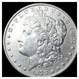 1878-S Silver Morgan Dollar CLOSELY UNCIRCULATED