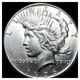 1926 Peace Silver Dollar CHOICE BU