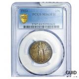 1924 Standing Liberty Quarter PCGS MS63 FH