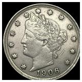 1906 Liberty Head Nickel SUPERB GEM BU