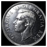 1949 Canada Silver Dollar GEM BU