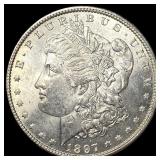 1897 Silver Morgan Dollar CHOICE BU