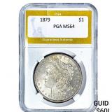 1879 Morgan Silver Dollar PGA MS64
