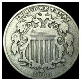 1883 Liberty Head Nickel NEARLY UNCIRCULATED