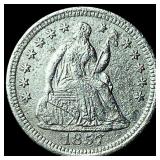 1857-O Silver Seated Liberty Half Dime  CLOSELY U