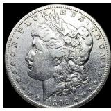 1899 Silver Morgan Dollar NEARLY UNCIRCULATED