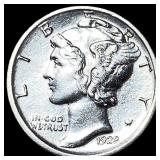 1928-D Silver Mercury Dime UNCIRCULATED