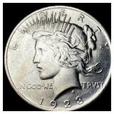 1923 Peace Silver Dollar CHOICE BU