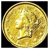 1861-S Gold $1 Liberty Head UNCIRCULATED