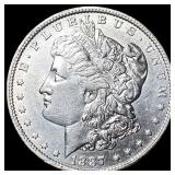 1887 Silver Morgan Dollar CHOICE AU