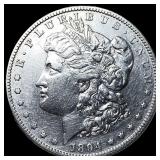 1894-S Morgan Silver Dollar CHOICE AU