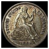 1862 Silver Half Dime HIGH GRADE