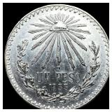 1933-M Silver 1 Peso Mexico UNCIRCULATED