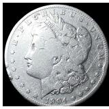 1904-S Silver Morgan Dollar NICELY CIRCULATED