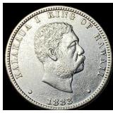 1883 Hawaii Silver 1/4 Dollar UNCIRCULATED