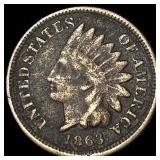 1863 Indian Head Cent LIGHTLY CIRCULATED
