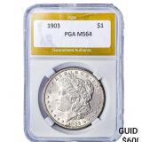 1903 Morgan Silver Dollar PGA MS64