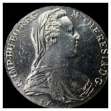 1780 Silver Maria Theresa Thaler UNCIRCULATED
