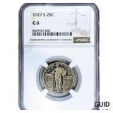 1927-S Standing Liberty Quarter NGC G6