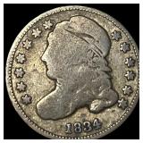 1834 Capped Bust Dime LIGHTLY CIRCULATED