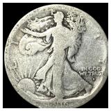 1916 Walking Liberty Half Dollar NICELY CIRCULATED