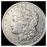 1891-CC Silver Morgan Dollar CLOSELY UNCIRCULATED