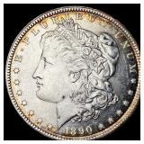 1890-S Silver Morgan Dollar GEM BU