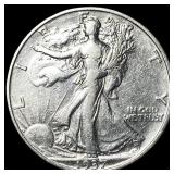1937-S Silver Walking Liberty Half Dollar CLOSELY