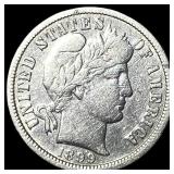 1899-O Silver Barber Dime CLOSELY UNCIRCULATED