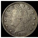 1887 Liberty Head Nickel NICELY CIRCULATED