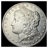 1878-S Silver Morgan Dollar CLOSELY UNCIRCULATED