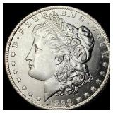 1899-O Silver Morgan Dollar GEM BU