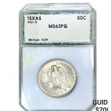 1936-D Texas Half Dollar PCI MS63 PQ