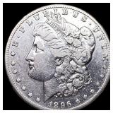 1896-S Silver Morgan Dollar LIGHTLY CIRCULATED