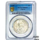1920 Pilgrim Half Dollar PCGS MS64