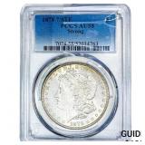 1878 7/8TF Morgan Silver Dollar PCGS AU58